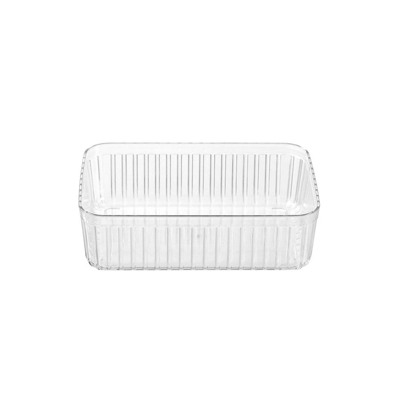 Crystal Ribbed Tray 22X15X6.5Cm image 4