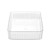 Crystal Ribbed Tray 32X23X7Cm image 2 – thumbnail