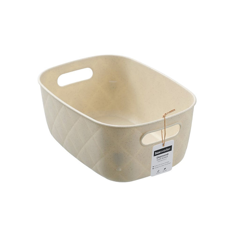 Diamond Quilt Basket S 23X18X14Cm 2 Asstd image 6