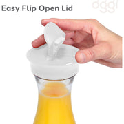 Oggi Juice Carafe w/Flip Open Lid -White OGGI – thumbnail