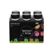 Reusable Juice Bottle 6Pk 250Ml image 3 – thumbnail