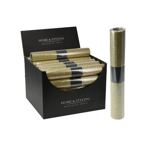 28 x 250 cm champagne decorative fabric