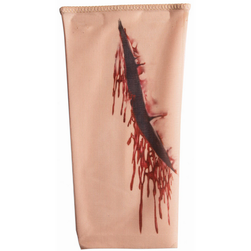 Tattoo Sleeve with Scar