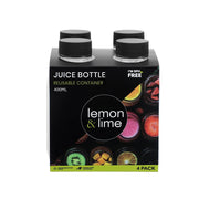 Reusable Juice Bottle 4Pk 400Ml image 3 – thumbnail