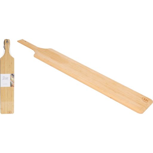 bamboo cutting board measuring 27 x 15 x 1.2cm