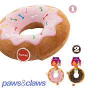 Fast Food Mega Donut Squeaker 2 Asstd 20cm