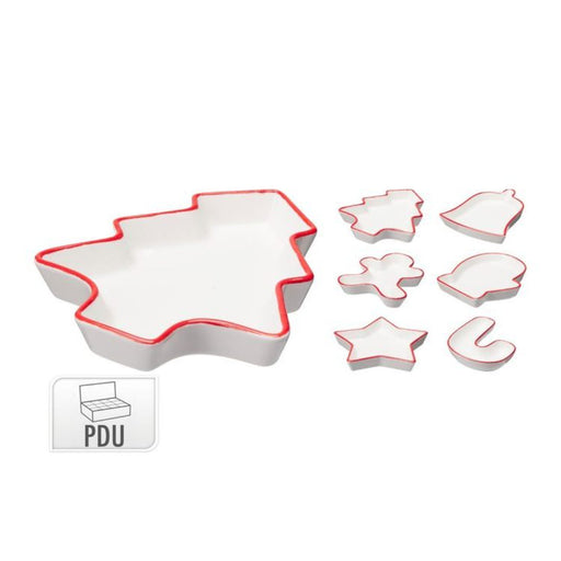 Ronis Snack Bowl Porcelain 6 Assorted 13X15cm