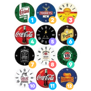 Man Shed Clocks in Display Box