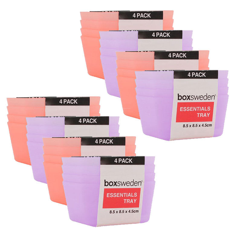 Essentials Sort Tray 8.5X8.5X4.5cm 4pk