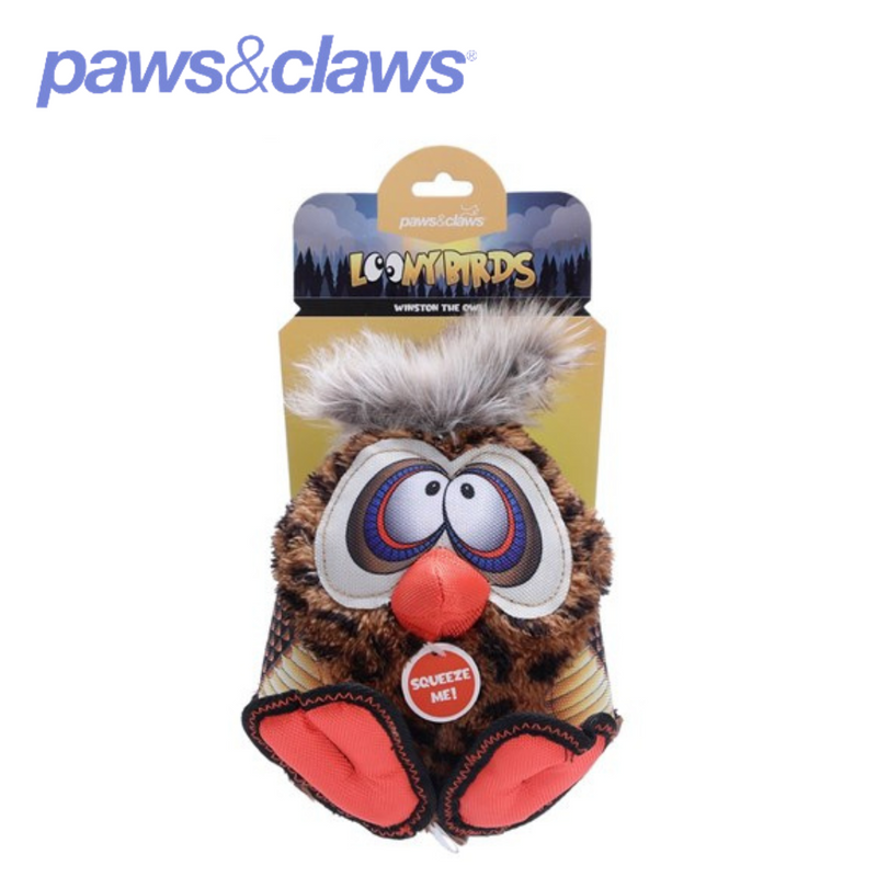 Loony Birds Plush 3 Asstd 17.5cm