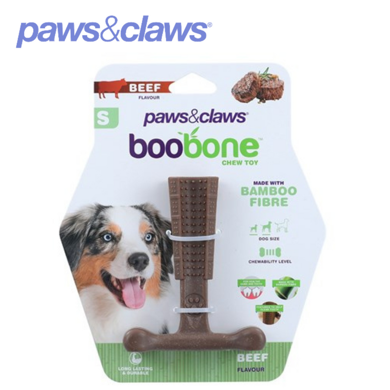 Boobone T-Bone Small Chicken And Beef 10x8.5x3.5cm 2 Asstd