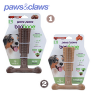 Boobone T-Bone Large Chicken And Beef 18.5x14.5x6cm 2 Asstd