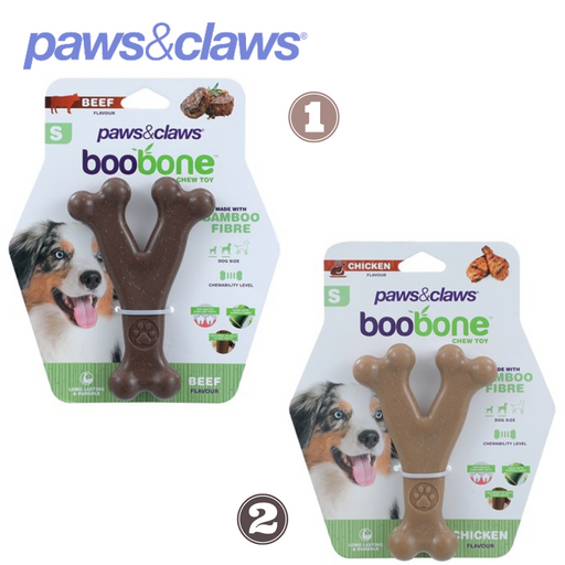 Boobone Small Chicken And Beef 14.5x3.5x3.5cm 2 Asstd