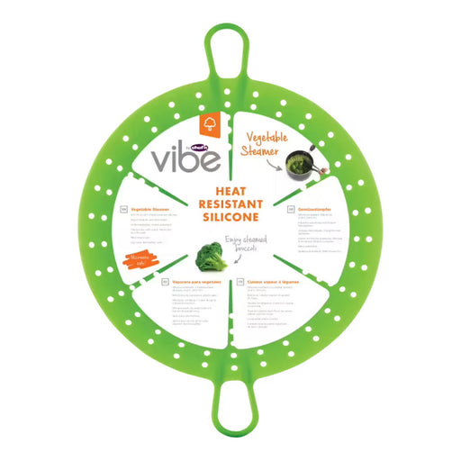 VIBE silicone folding vegetable steamer