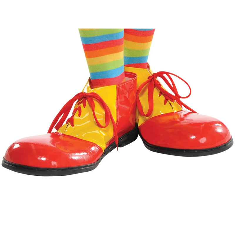Clown Shoes Red and Yellow