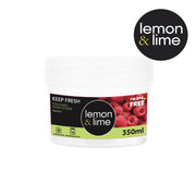 350ml mini round container with green seal – thumbnail