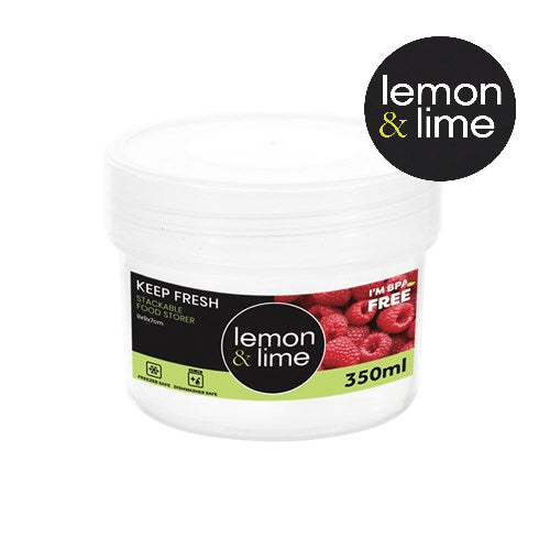 350ml mini round food storage container