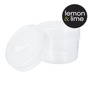 1L round food storer with locking lid – thumbnail