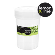 1L medium round stackable food container – thumbnail