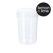1L tall round stackable food canister – thumbnail