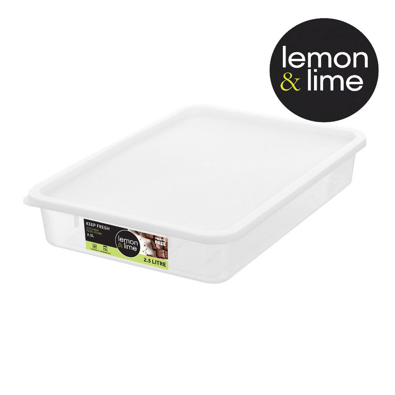 2.5L low profile pantry box