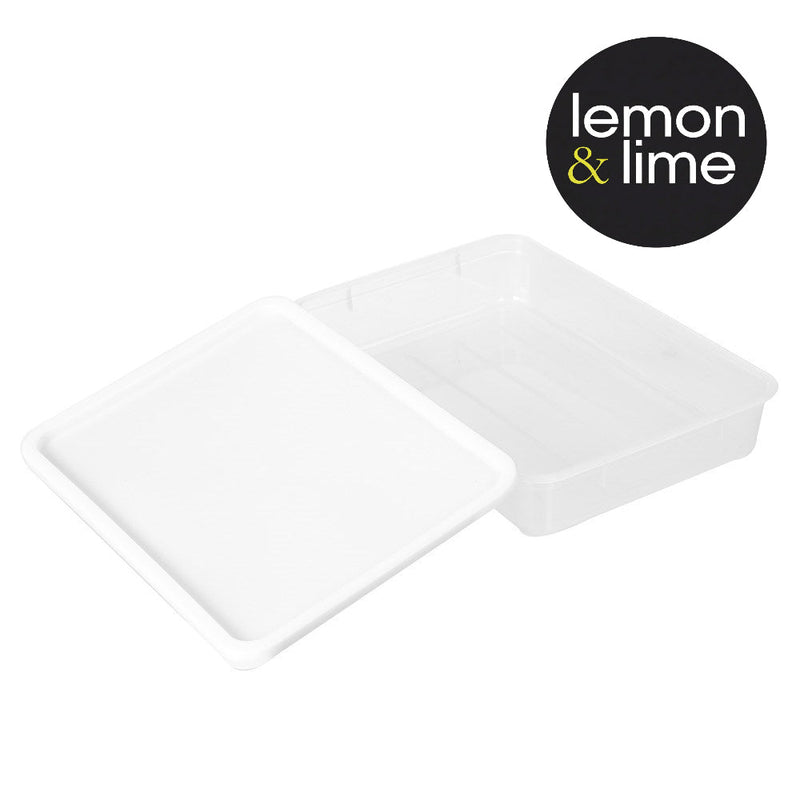 2.5L flat rectangular stackable food storer