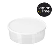 4L stackable round container side view – thumbnail