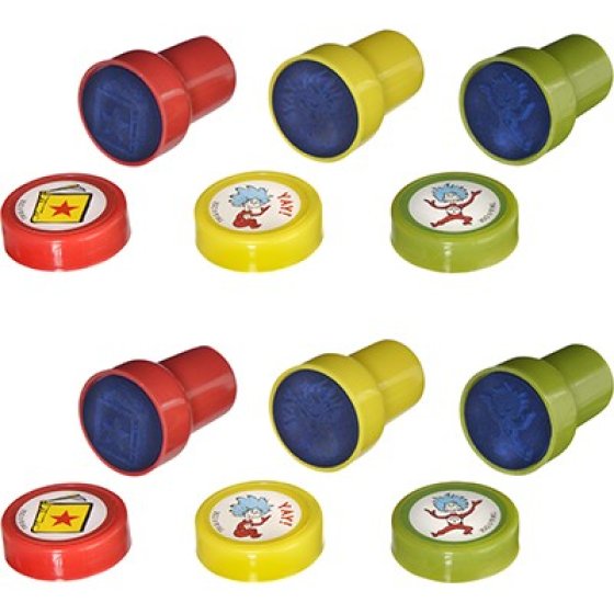 Cat in the Hat Stamps 6pk