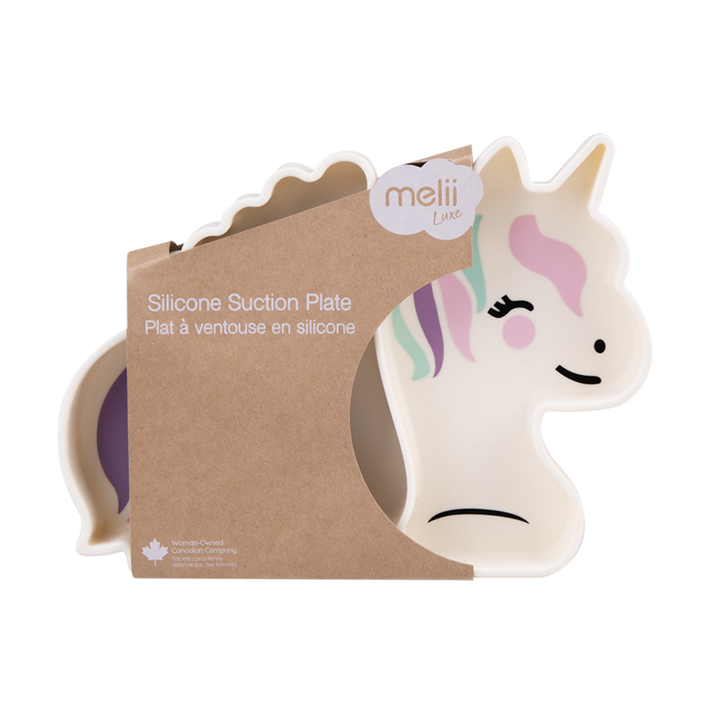 Melii Silicone Suction Plate Unicorn image 3