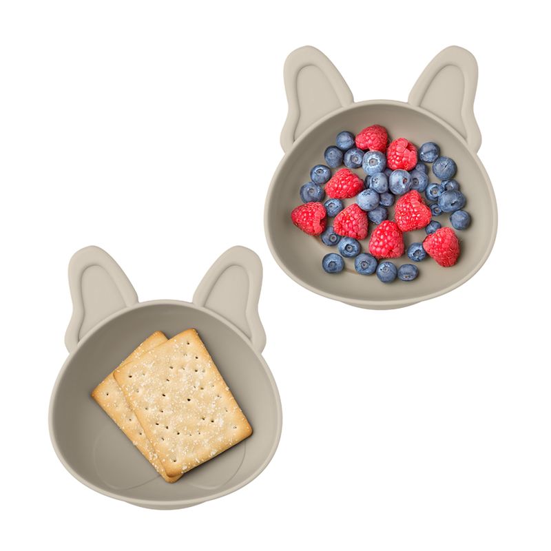 Melii Silicone Suction Bowls 2 Pack Bulldog image 6