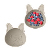 Melii Silicone Suction Bowls 2 Pack Bulldog image 7 – thumbnail