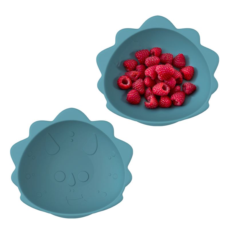 Melii Silicone Suction Bowls 2 Pack Dinosaur image 7