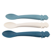 Melii Silicone Spoons 3 Pack Dinosaur image 2 – thumbnail