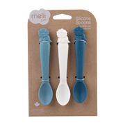 Melii Silicone Spoons 3 Pack Dinosaur image 3 – thumbnail