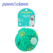 Hide A Treat Giggle Ball Pet Toy 3 Asstd 12cm