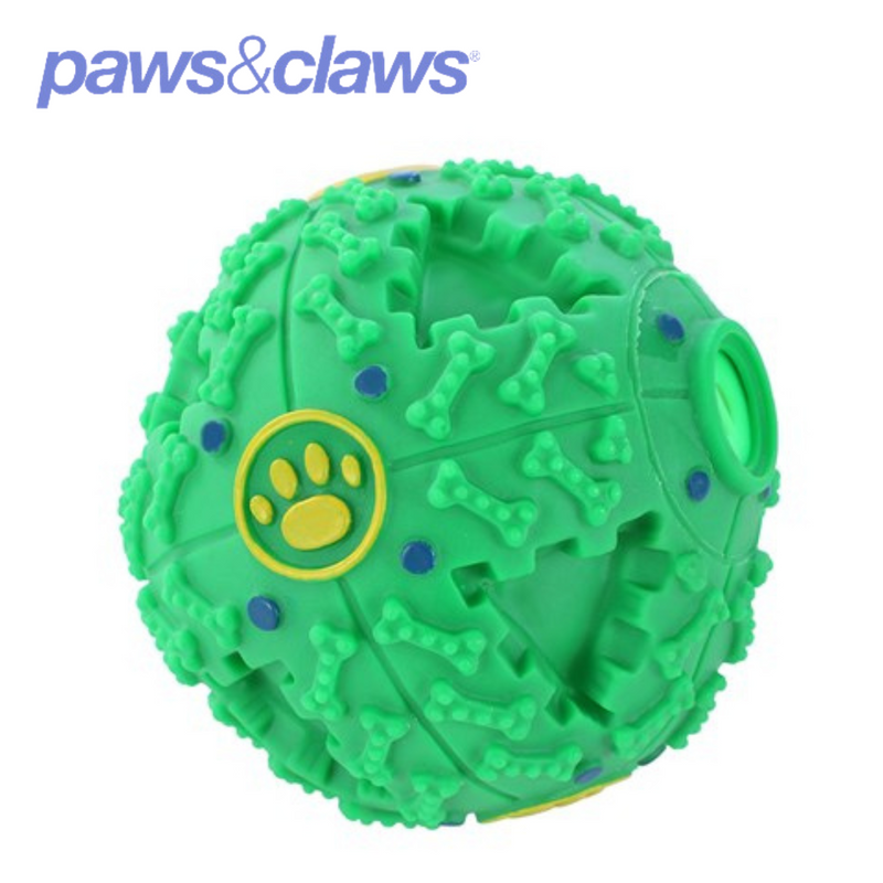 Hide A Treat Giggle Ball Pet Toy 3 Asstd 12cm