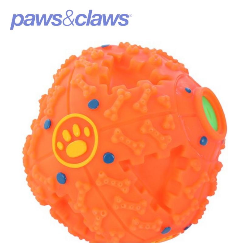 Hide A Treat Giggle Ball Pet Toy 3 Asstd 12cm