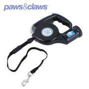 Multifunctional Retractable Lead With Light And Clean Up Bags 500cm