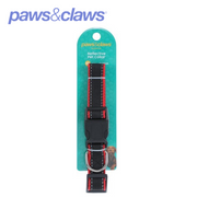Premium Reflective Edge Collar Adjustable 2.5x40-60cm 4 Asstd