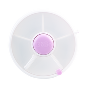 Purple rotating snack container for kids – thumbnail