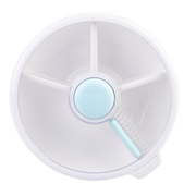 Large blue rotating snack container – thumbnail