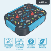 Bentgo Kids Snap & Go Lunch Box Dinosaurs image 6