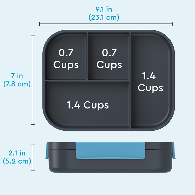 Bentgo Kids Snap & Go Lunch Box Dinosaurs image 8