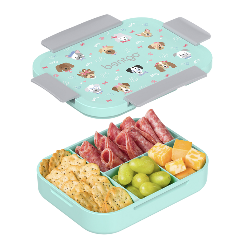 Bentgo Kids Snap & Go Lunch Box Puppies image 4