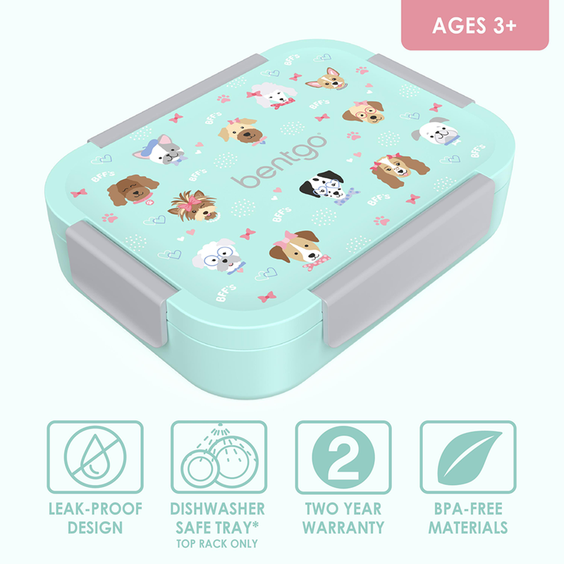 Bentgo Kids Snap & Go Lunch Box Puppies image 6
