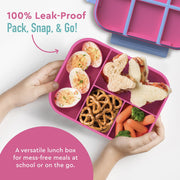 Bentgo Kids Snap & Go Lunch Box Rainbows/Butterflies image 5