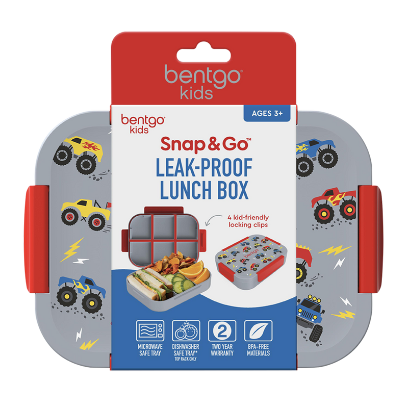Bentgo Kids Snap & Go Lunch Box Trucks image 3