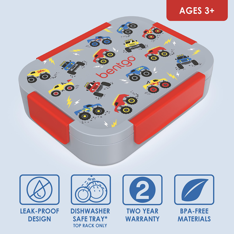 Bentgo Kids Snap & Go Lunch Box Trucks image 6