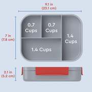 Bentgo Kids Snap & Go Lunch Box Trucks image 8