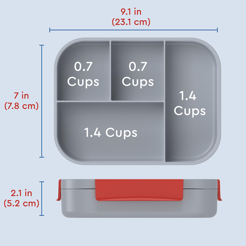 Bentgo Kids Snap & Go Lunch Box Trucks image 8